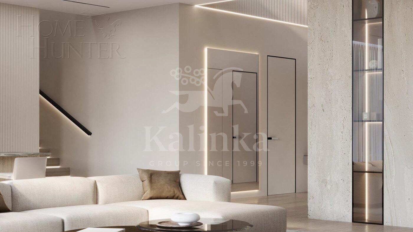 3-этажный коттедж 399 м² без отделки
