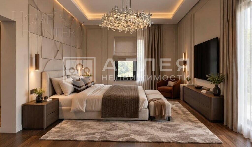 2-этажный коттедж 1 120 м² с отделкой