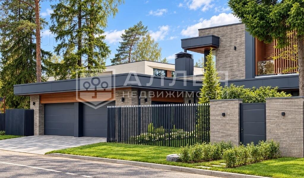2-этажный коттедж 1 120 м² с отделкой
