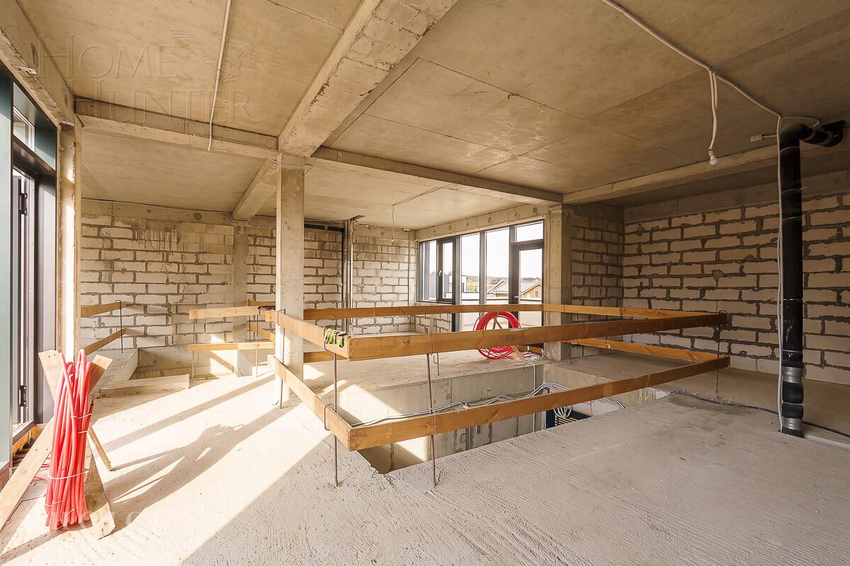 2-этажный коттедж 398.7 м² без отделки