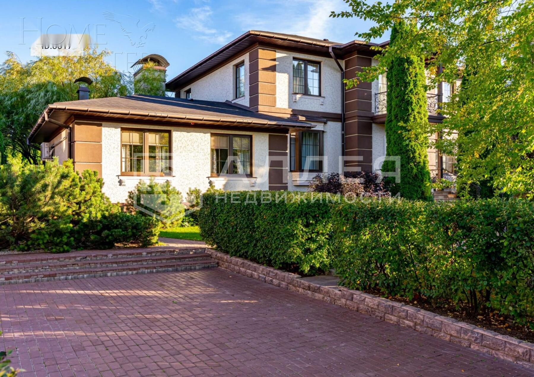 2-этажный коттедж 350 м² с отделкой