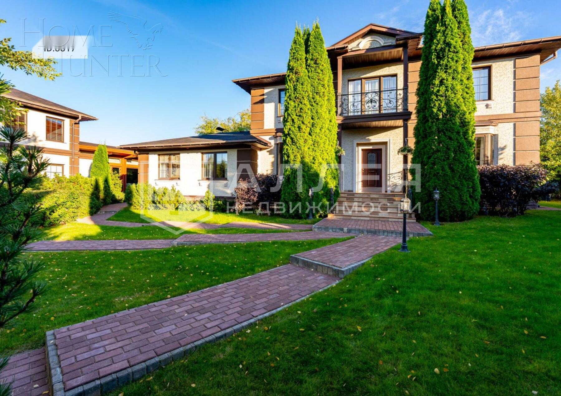 2-этажный коттедж 350 м² с отделкой