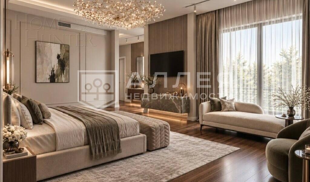 2-этажный коттедж 1 120 м² с отделкой