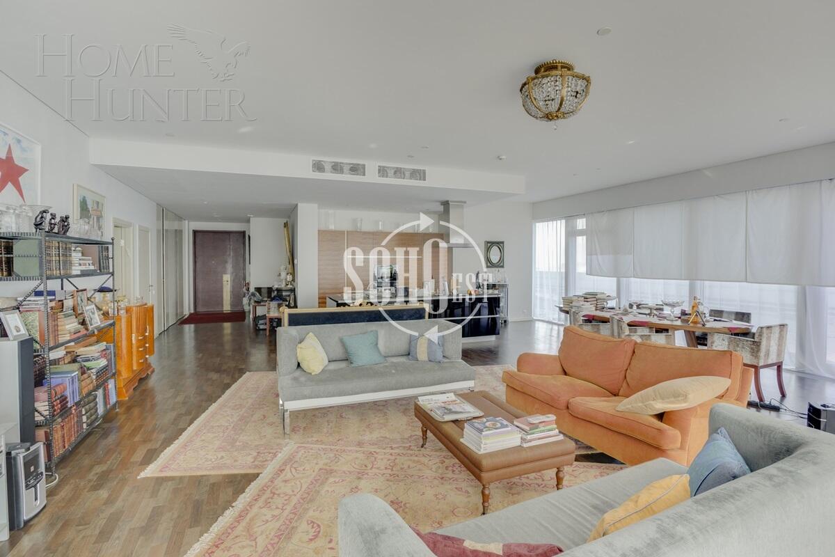 3-КОМН. АПАРТАМЕНТЫ С ОТДЕЛКОЙ 390 М² НА 19 ЭТАЖЕ