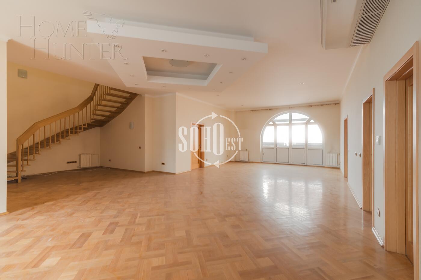 2-УРОВНЕВЫЙ ПЕНТХАУС С ОТДЕЛКОЙ 344 М² НА 8 ЭТАЖЕ