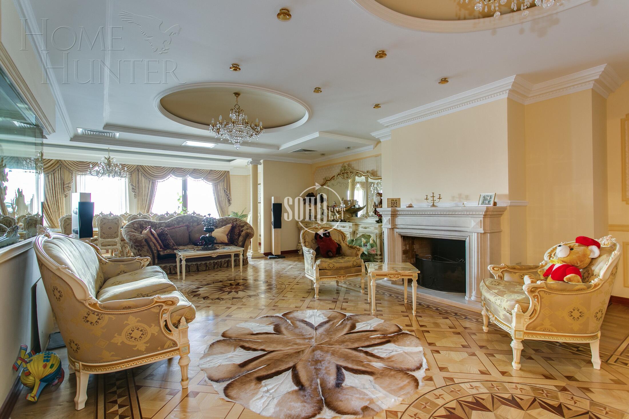 7-КОМН. КВАРТИРА С ОТДЕЛКОЙ 415 М² НА 5 ЭТАЖЕ