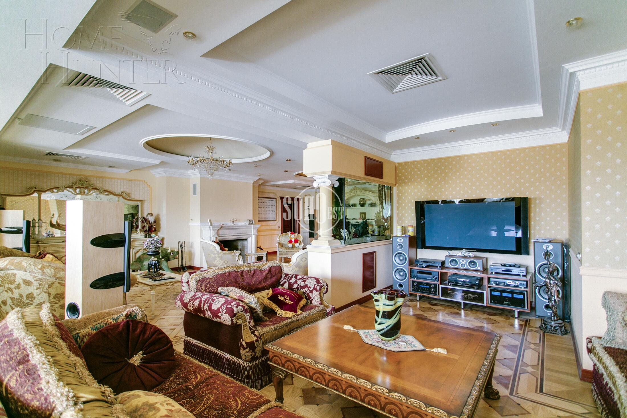 7-КОМН. КВАРТИРА С ОТДЕЛКОЙ 415 М² НА 5 ЭТАЖЕ