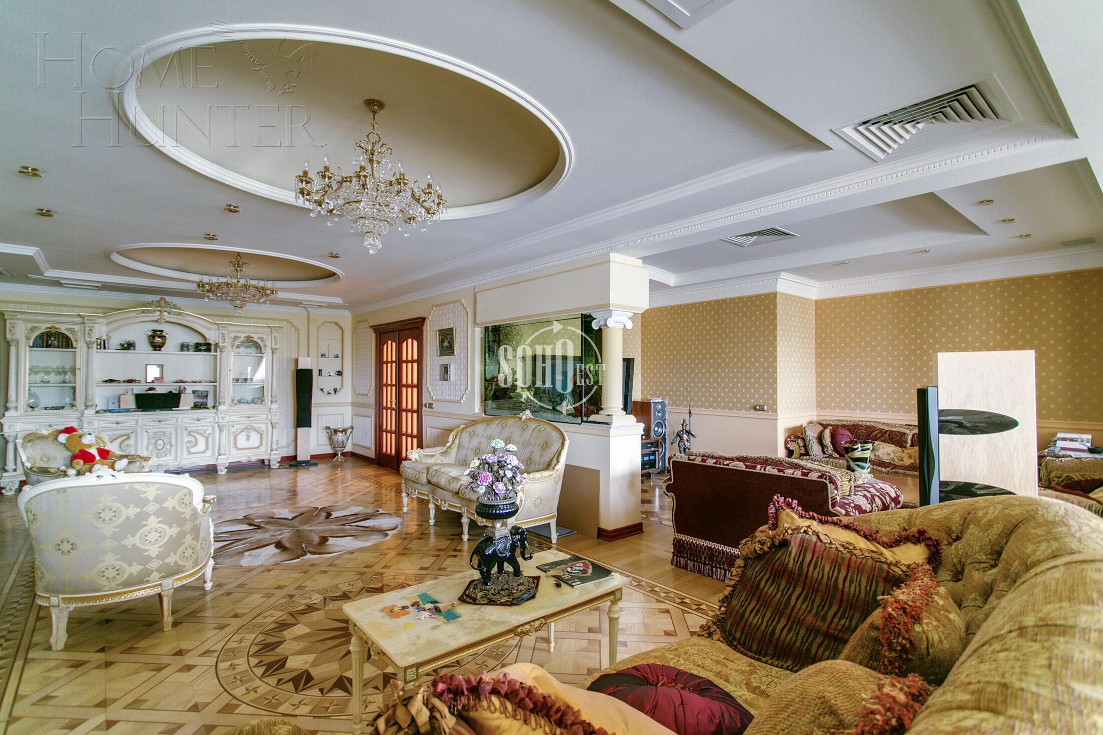 7-КОМН. КВАРТИРА С ОТДЕЛКОЙ 415 М² НА 5 ЭТАЖЕ