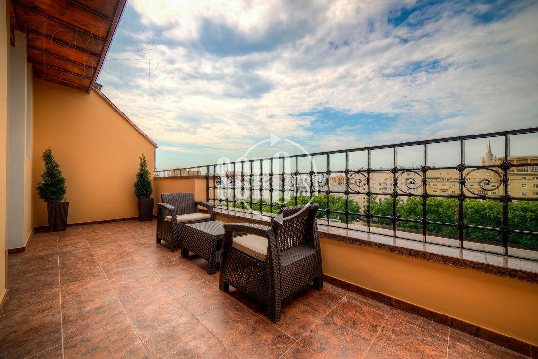 3-УРОВНЕВЫЙ ПЕНТХАУС БЕЗ ОТДЕЛКИ 550 М² НА 6 ЭТАЖЕ