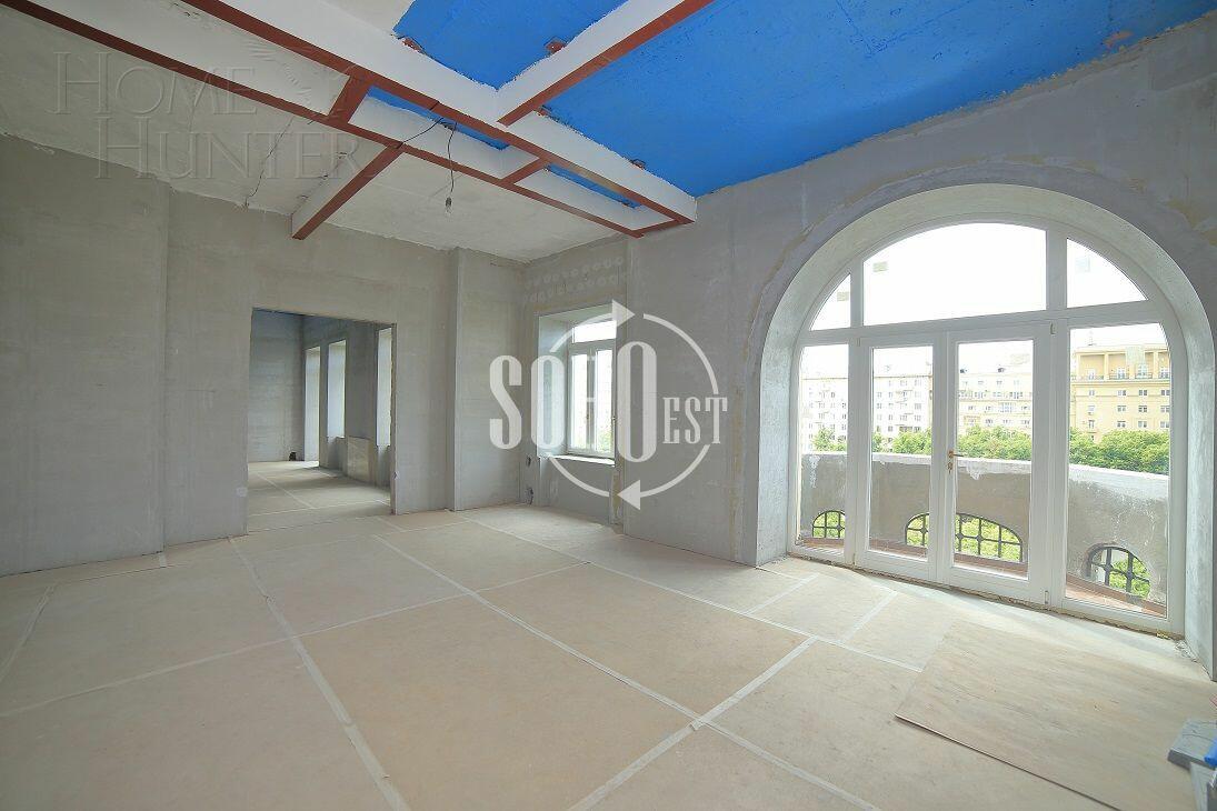 3-УРОВНЕВЫЙ ПЕНТХАУС БЕЗ ОТДЕЛКИ 550 М² НА 6 ЭТАЖЕ