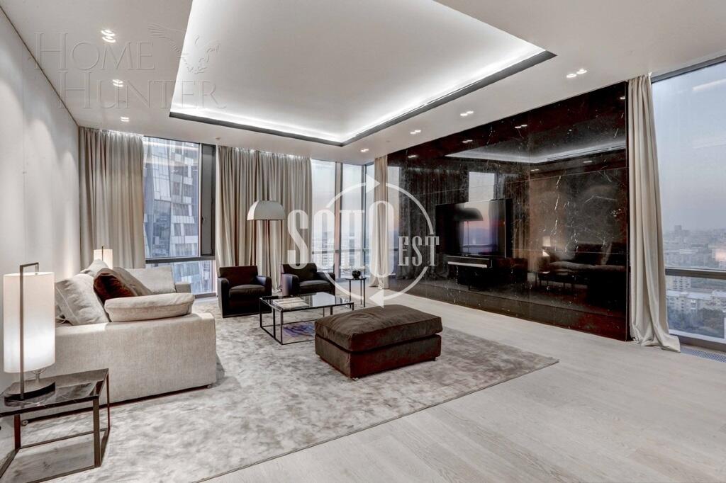 3-КОМН. КВАРТИРА С ОТДЕЛКОЙ 149 М² НА 21 ЭТАЖЕ