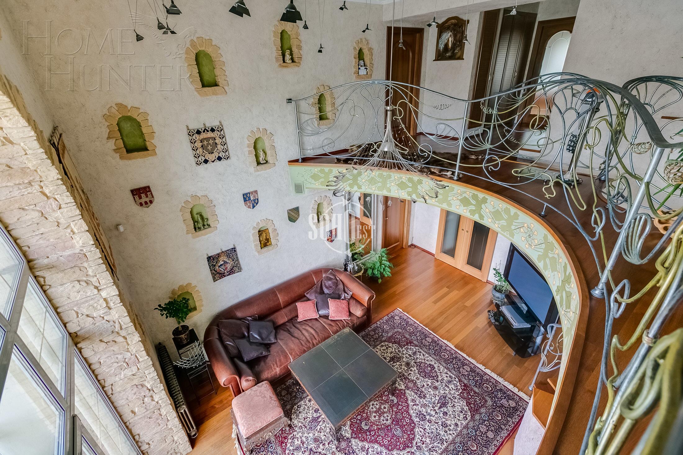 2-УРОВНЕВАЯ КВАРТИРА С ОТДЕЛКОЙ 173 М² НА 10 ЭТАЖЕ