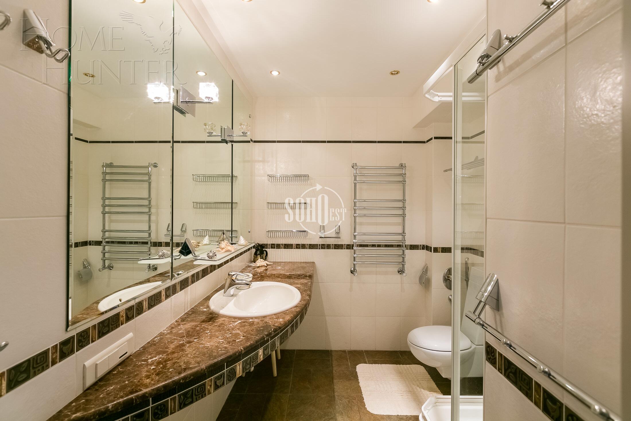 2-УРОВНЕВАЯ КВАРТИРА С ОТДЕЛКОЙ 173 М² НА 10 ЭТАЖЕ