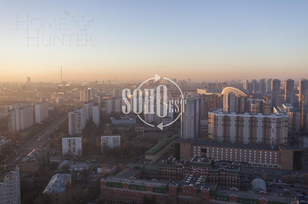 2-УРОВНЕВЫЙ ПЕНТХАУС С ОТДЕЛКОЙ 260 М² НА 38 ЭТАЖЕ