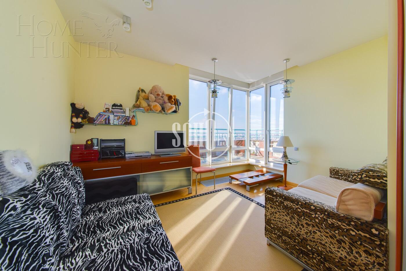 5-КОМН. ПЕНТХАУС С ОТДЕЛКОЙ 279 М² НА 25 ЭТАЖЕ