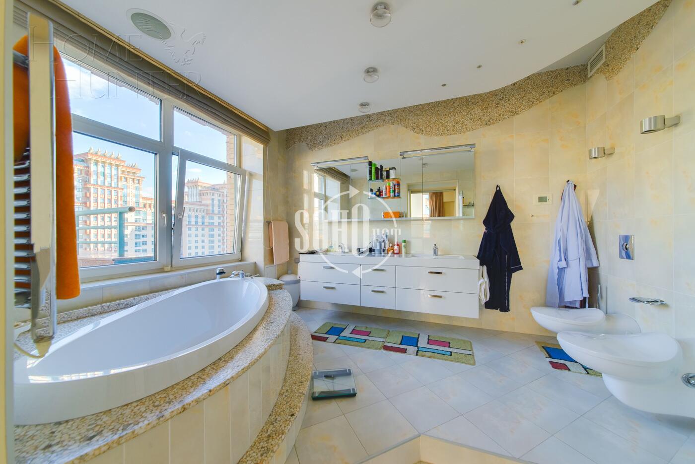 5-КОМН. ПЕНТХАУС С ОТДЕЛКОЙ 279 М² НА 25 ЭТАЖЕ