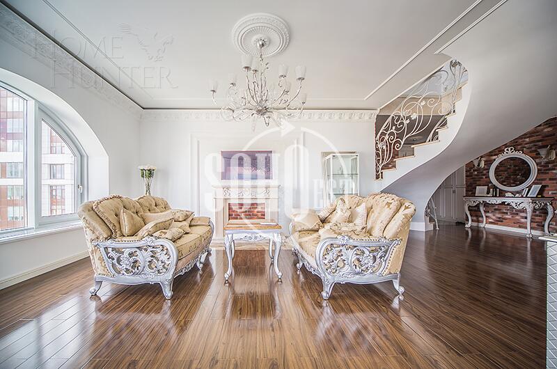 2-УРОВНЕВАЯ КВАРТИРА С ОТДЕЛКОЙ 242 М² НА 21 ЭТАЖЕ