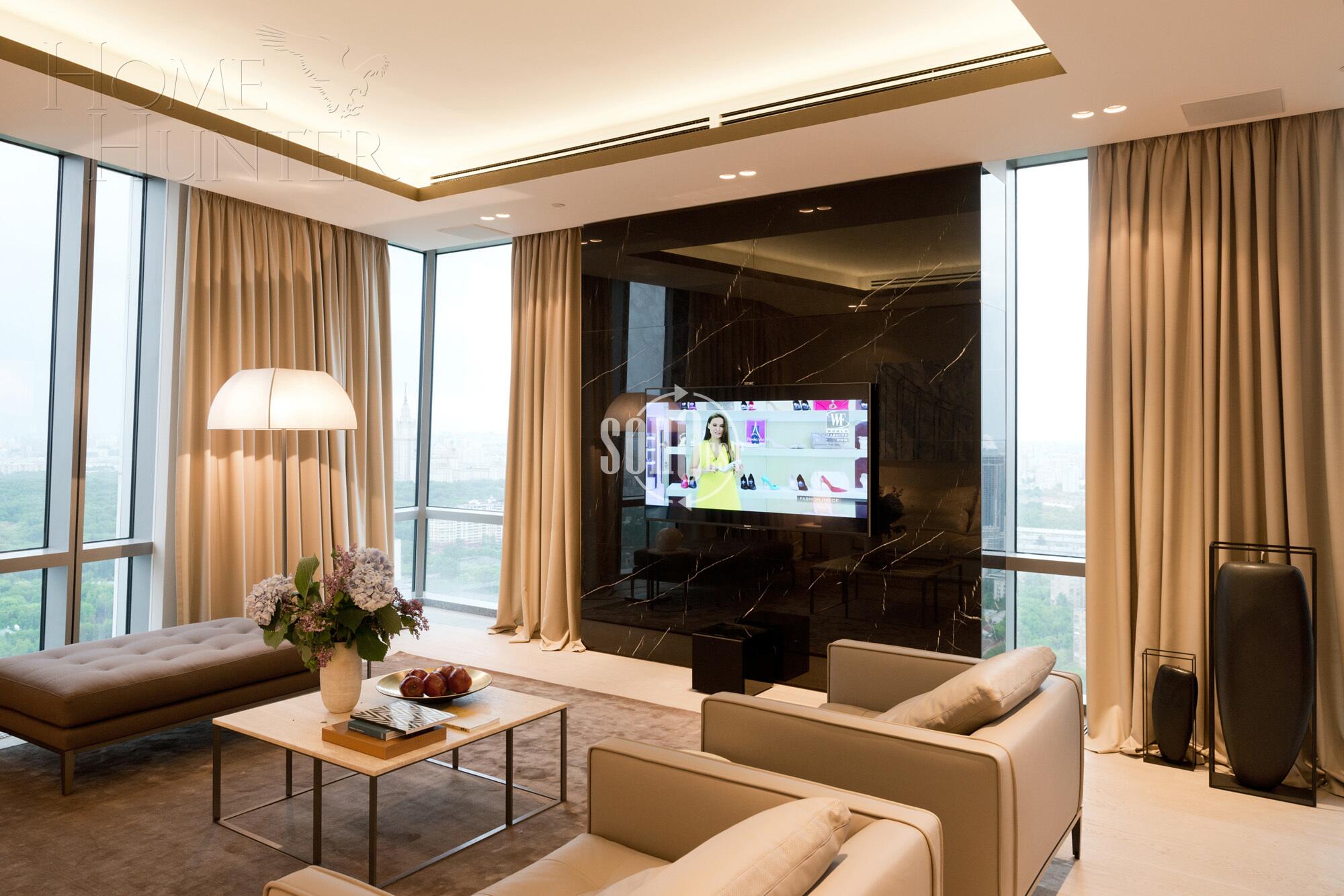 3-КОМН. КВАРТИРА С ОТДЕЛКОЙ 162.4 М² НА 47 ЭТАЖЕ