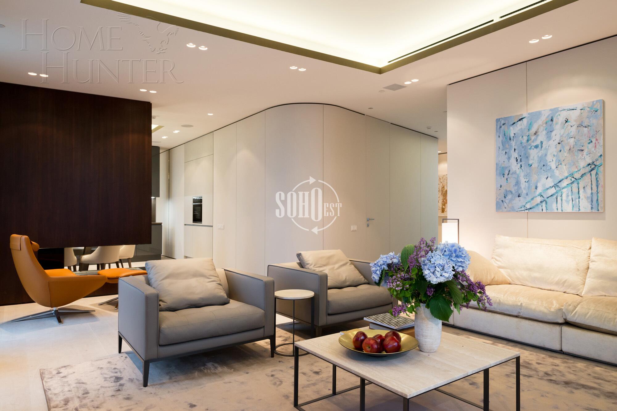 3-КОМН. КВАРТИРА С ОТДЕЛКОЙ 162.4 М² НА 47 ЭТАЖЕ