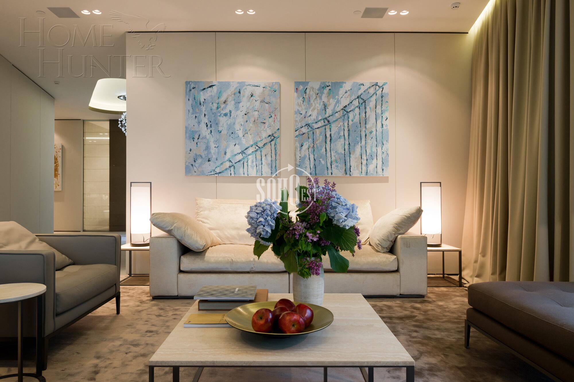 3-КОМН. КВАРТИРА С ОТДЕЛКОЙ 162.4 М² НА 47 ЭТАЖЕ