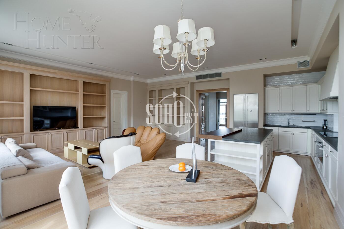 4-КОМН. КВАРТИРА С ОТДЕЛКОЙ 154 М² НА 3 ЭТАЖЕ