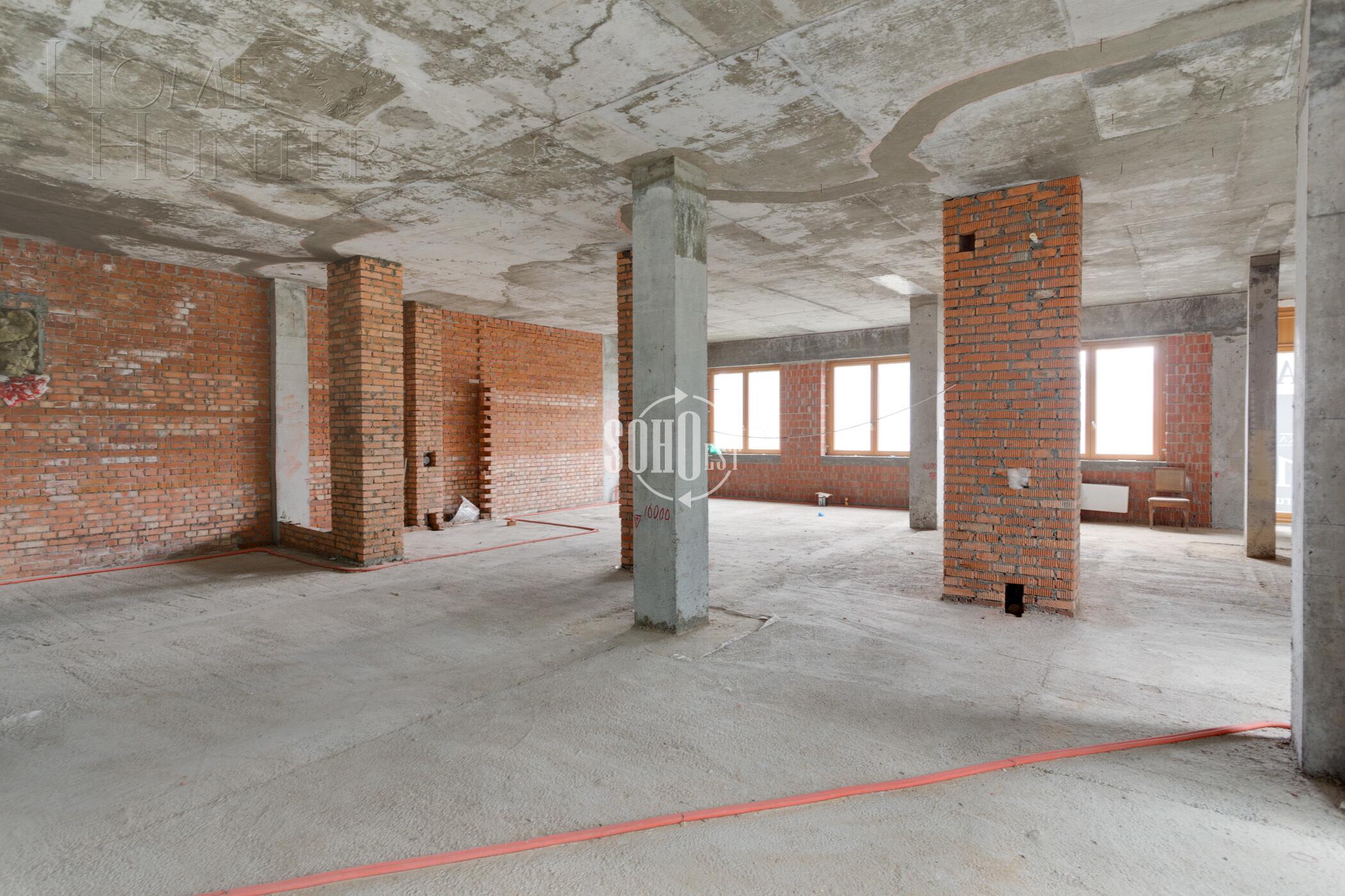 4-КОМН. КВАРТИРА БЕЗ ОТДЕЛКИ 232 М² НА 2 ЭТАЖЕ