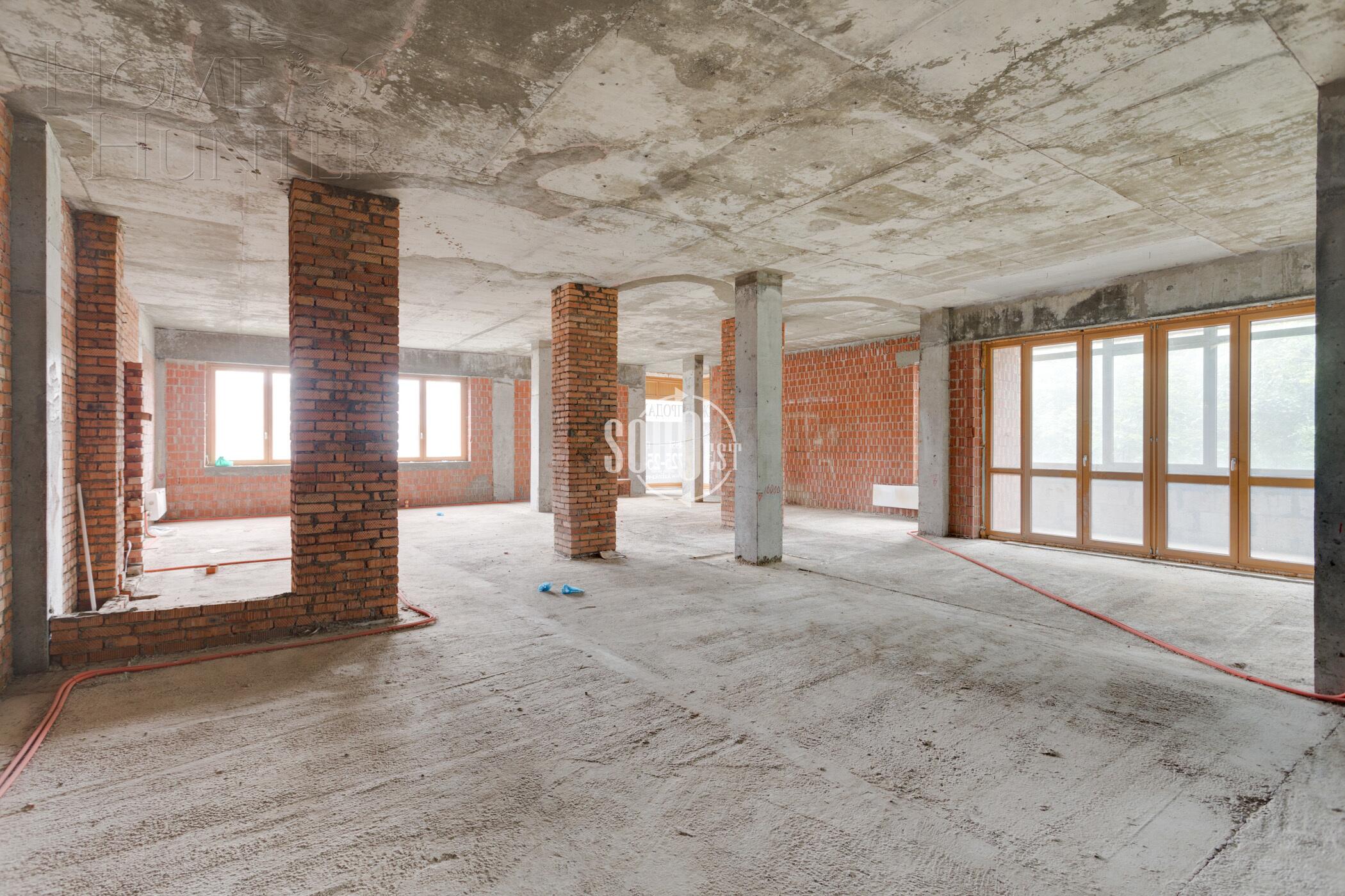 4-КОМН. КВАРТИРА БЕЗ ОТДЕЛКИ 232 М² НА 2 ЭТАЖЕ