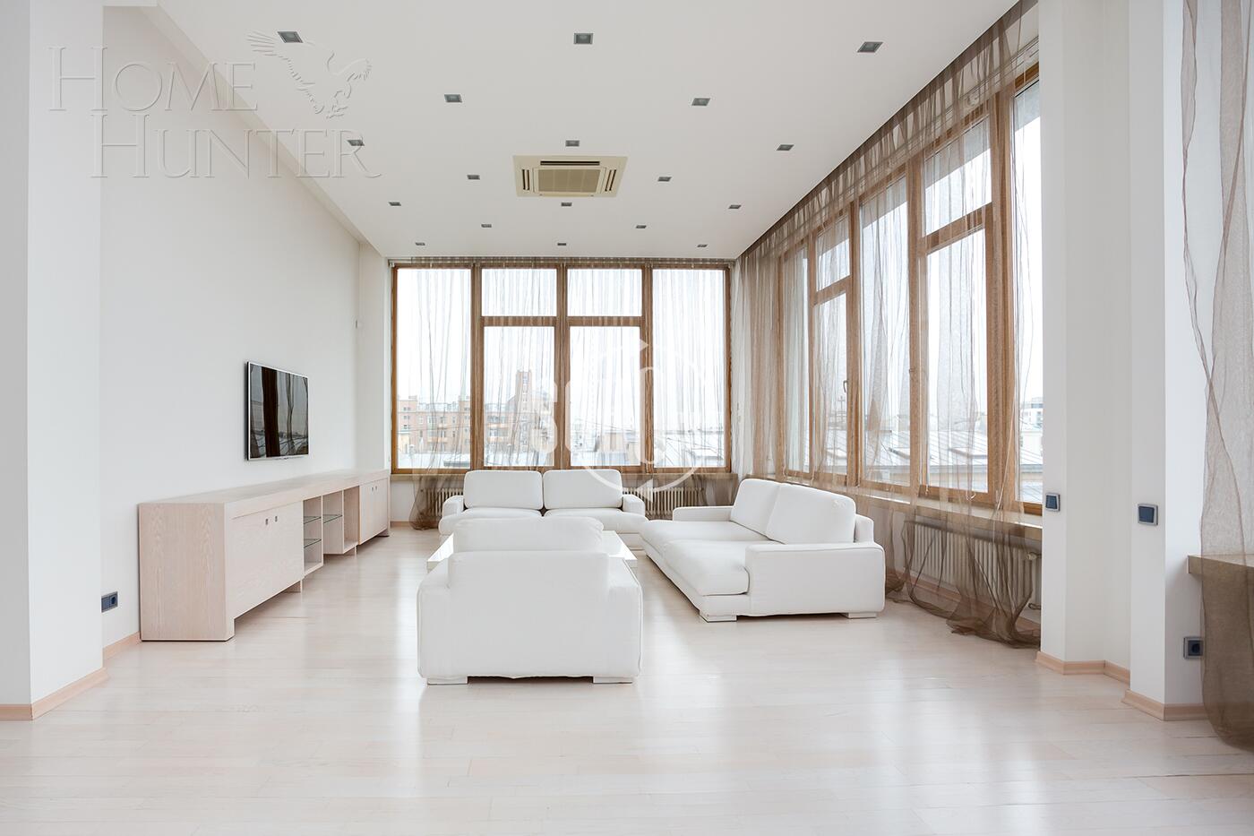 2-УРОВНЕВЫЙ ПЕНТХАУС С ОТДЕЛКОЙ 308.4 М² НА 8 ЭТАЖЕ