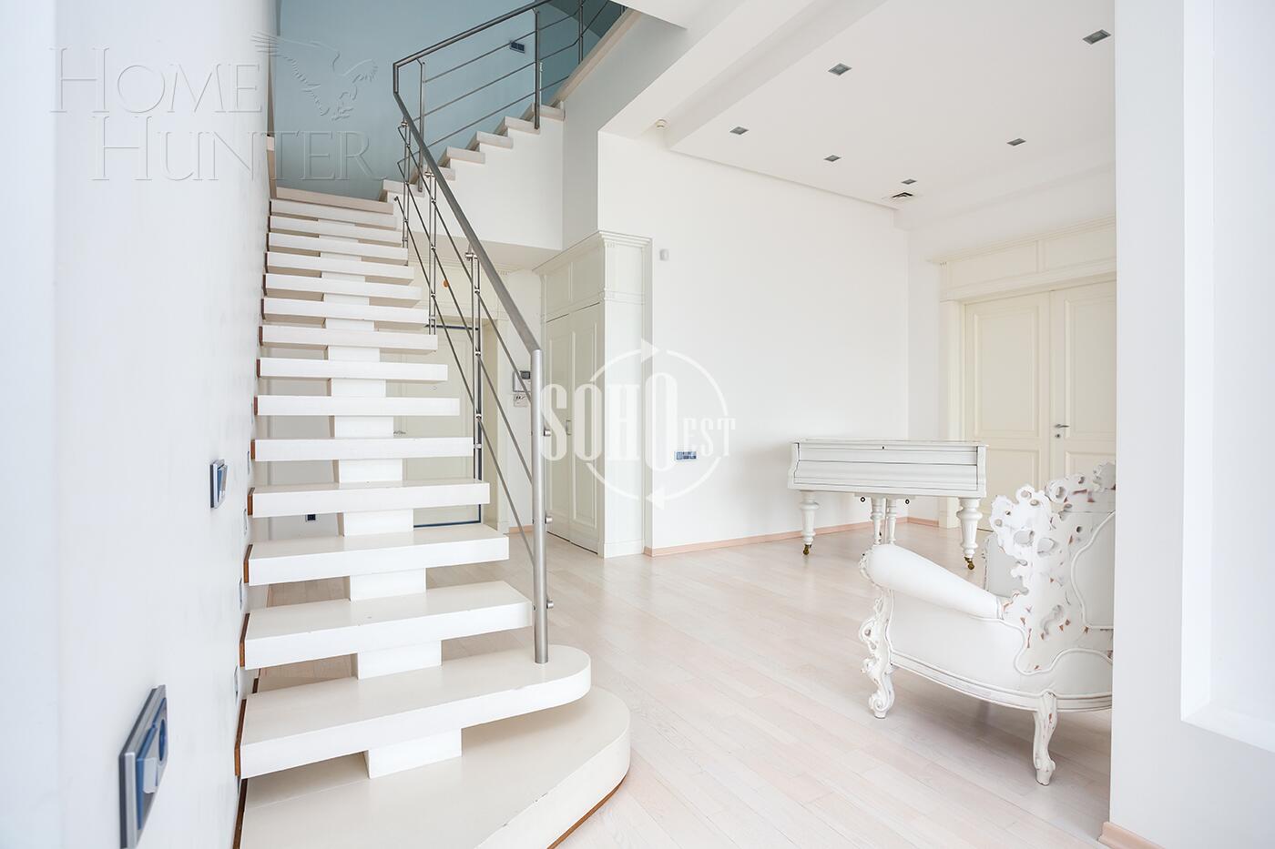 2-УРОВНЕВЫЙ ПЕНТХАУС С ОТДЕЛКОЙ 308.4 М² НА 8 ЭТАЖЕ