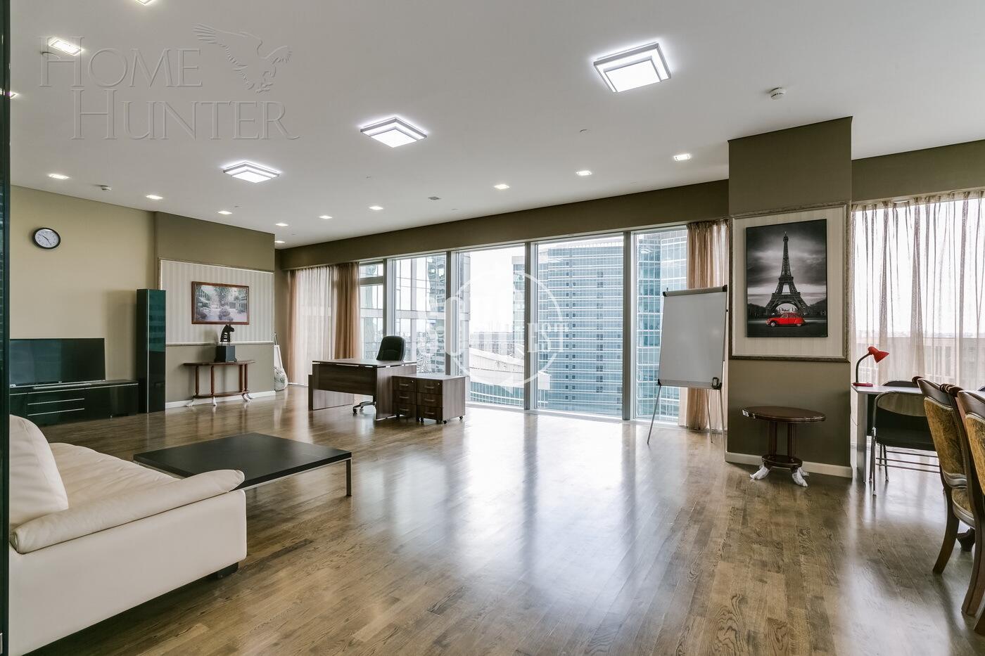 3-КОМН. АПАРТАМЕНТЫ С ОТДЕЛКОЙ 219 М² НА 23 ЭТАЖЕ