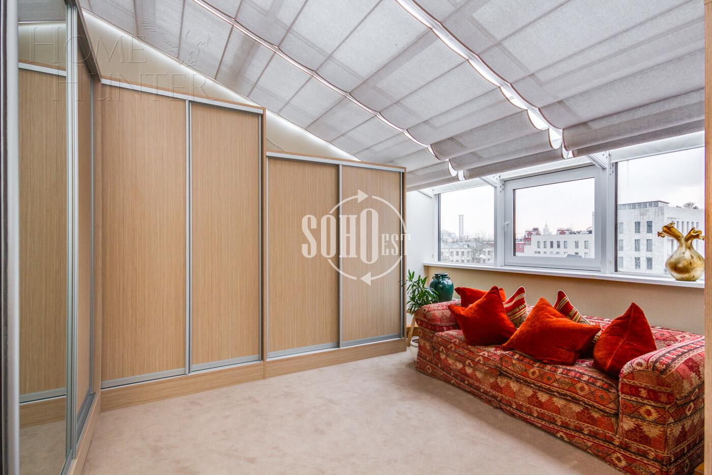 2-УРОВНЕВЫЙ ПЕНТХАУС С ОТДЕЛКОЙ 215.5 М² НА 6 ЭТАЖЕ