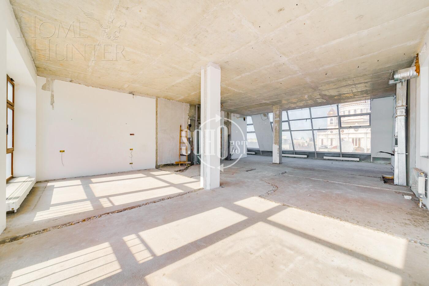 2-УРОВНЕВЫЙ ПЕНТХАУС БЕЗ ОТДЕЛКИ 340 М² НА 5 ЭТАЖЕ