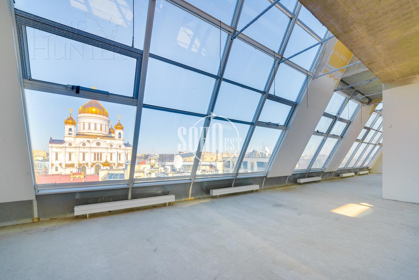 2-УРОВНЕВЫЙ ПЕНТХАУС БЕЗ ОТДЕЛКИ 340 М² НА 5 ЭТАЖЕ