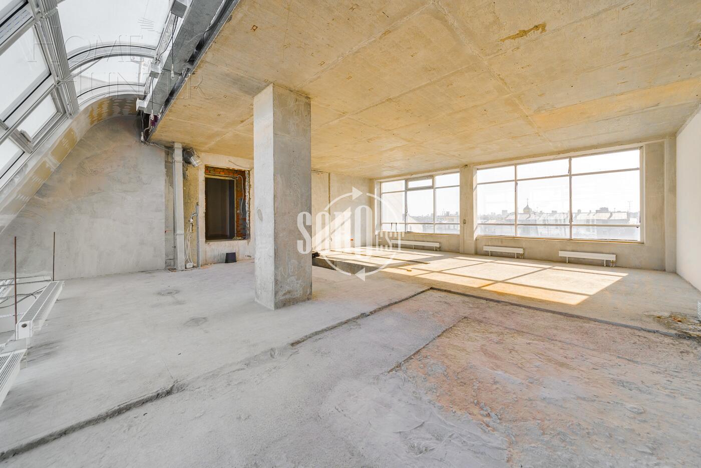 2-УРОВНЕВЫЙ ПЕНТХАУС БЕЗ ОТДЕЛКИ 340 М² НА 5 ЭТАЖЕ