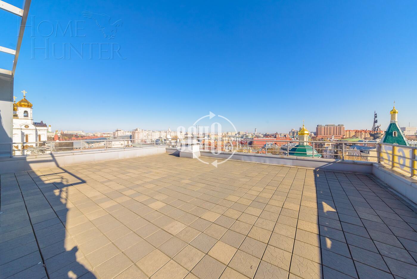 2-УРОВНЕВЫЙ ПЕНТХАУС БЕЗ ОТДЕЛКИ 340 М² НА 5 ЭТАЖЕ