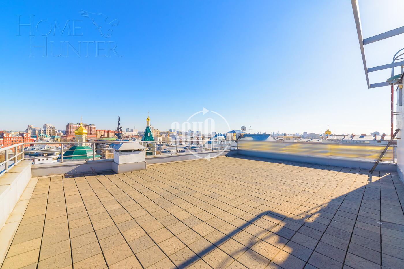 2-УРОВНЕВЫЙ ПЕНТХАУС БЕЗ ОТДЕЛКИ 340 М² НА 5 ЭТАЖЕ