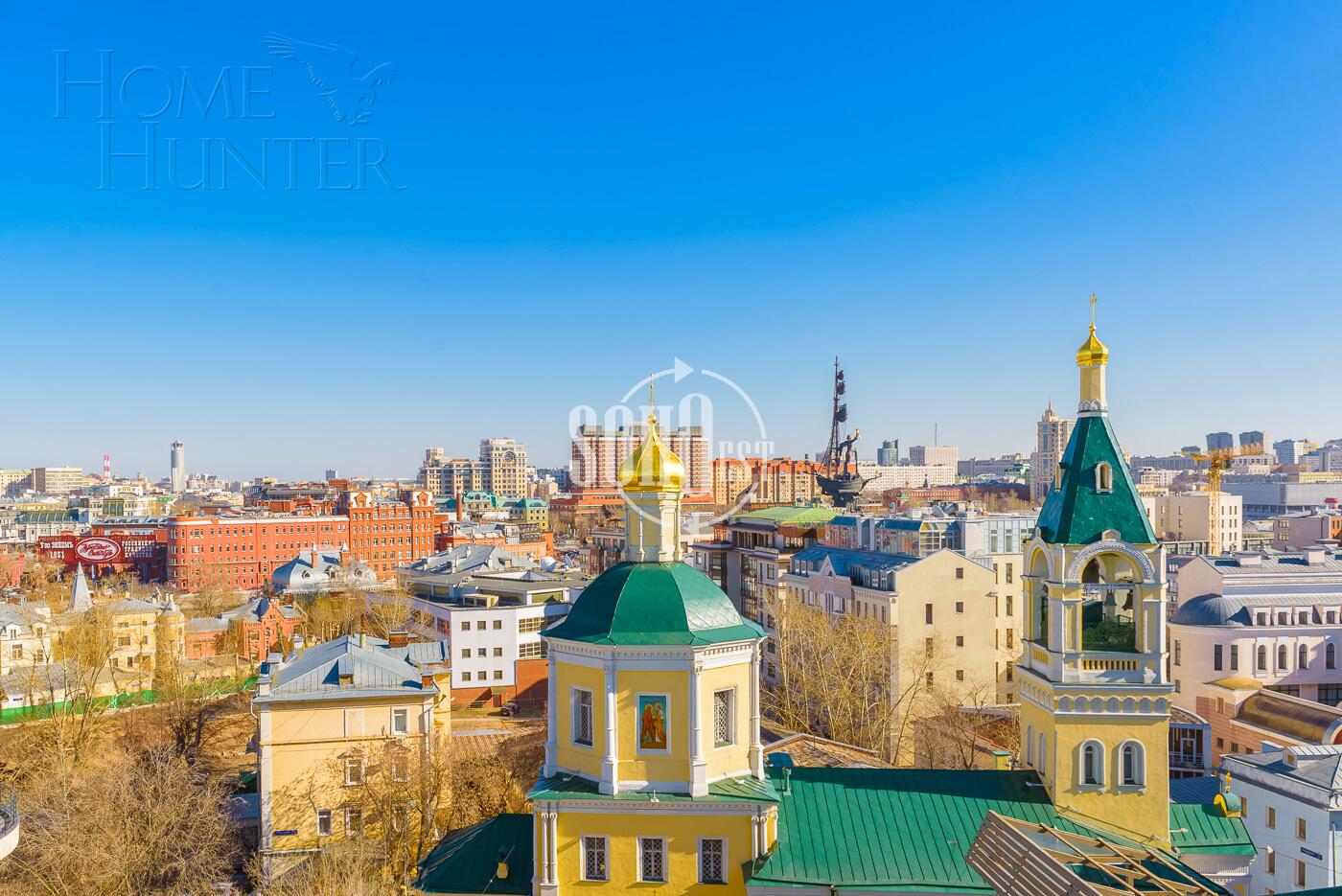 2-УРОВНЕВЫЙ ПЕНТХАУС БЕЗ ОТДЕЛКИ 340 М² НА 5 ЭТАЖЕ