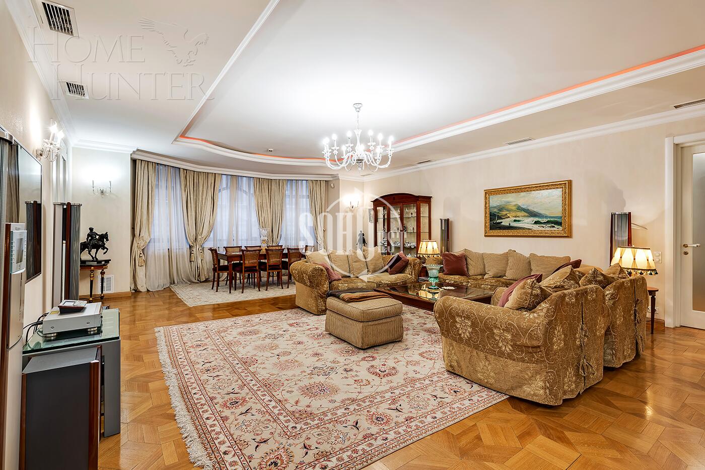 5-КОМН. КВАРТИРА С ОТДЕЛКОЙ 240 М² НА 2 ЭТАЖЕ