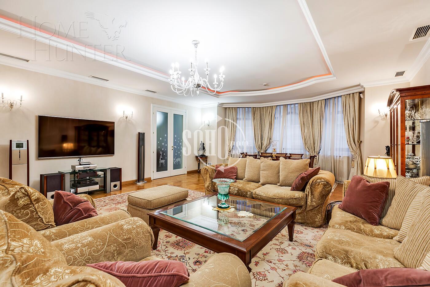 5-КОМН. КВАРТИРА С ОТДЕЛКОЙ 240 М² НА 2 ЭТАЖЕ