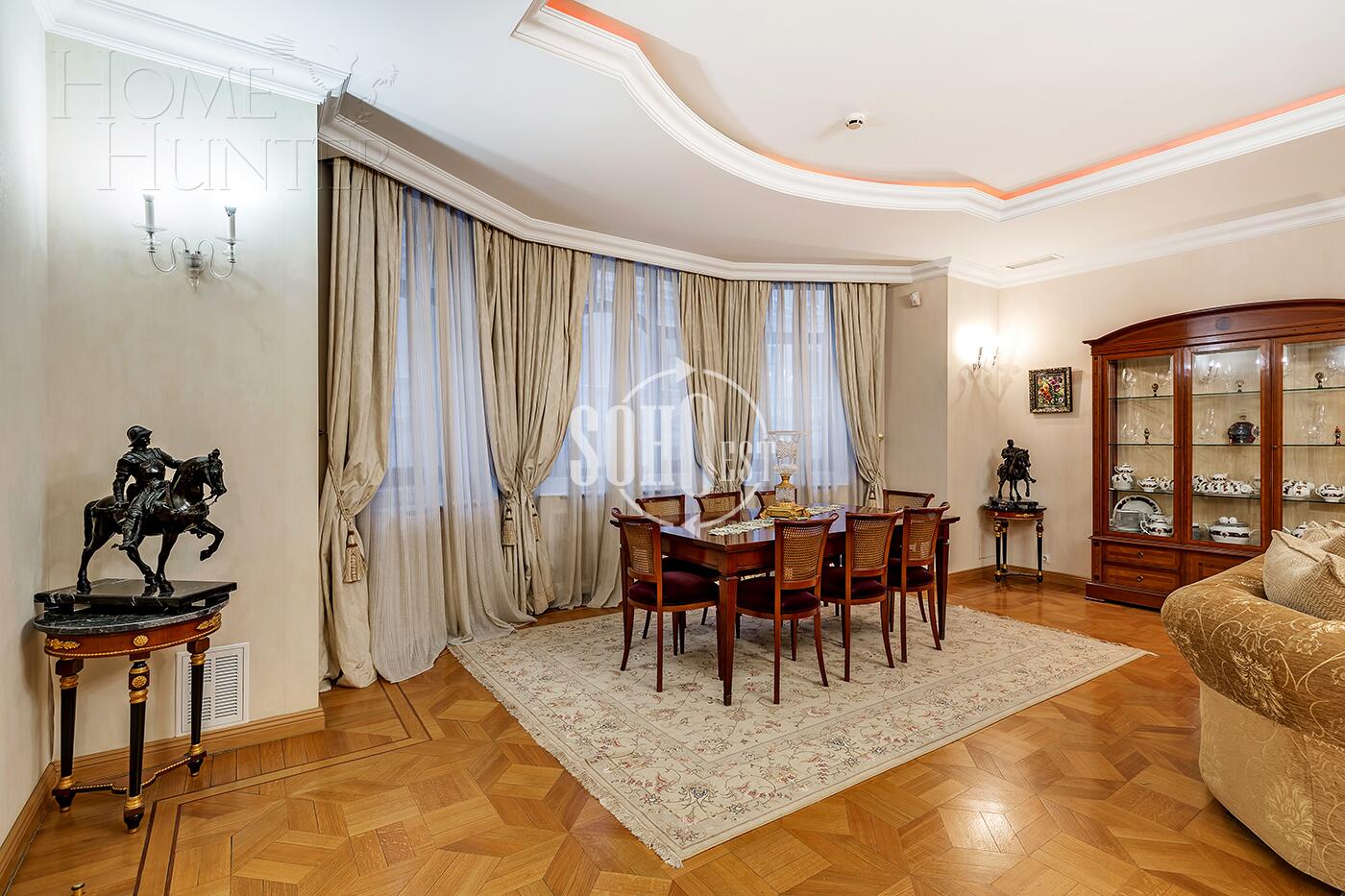 5-КОМН. КВАРТИРА С ОТДЕЛКОЙ 240 М² НА 2 ЭТАЖЕ