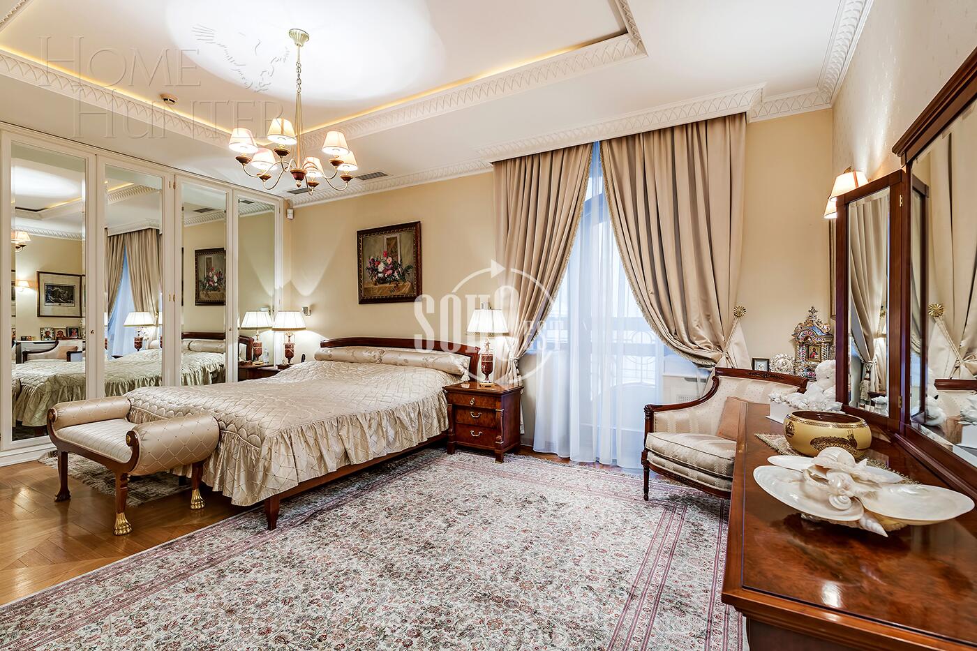 5-КОМН. КВАРТИРА С ОТДЕЛКОЙ 240 М² НА 2 ЭТАЖЕ