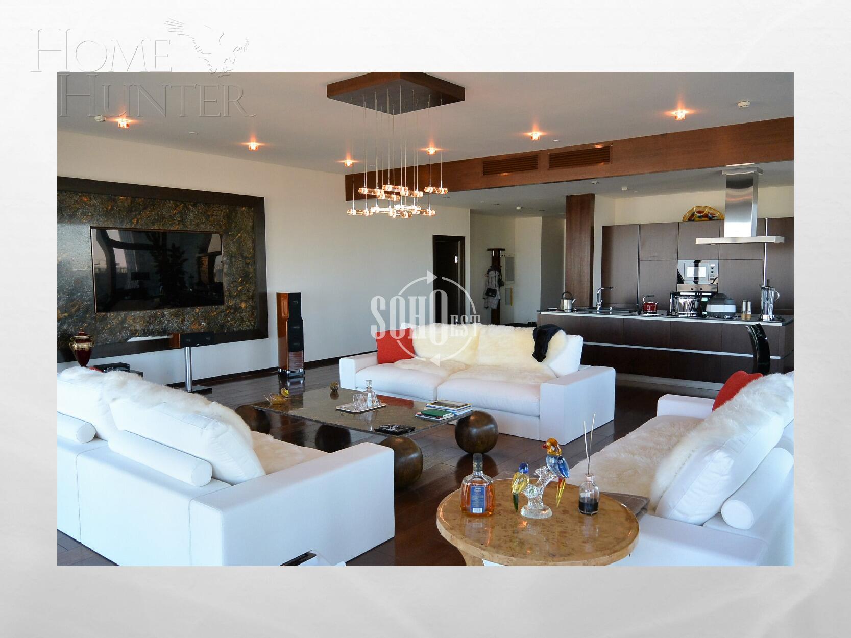 3-КОМН. АПАРТАМЕНТЫ С ОТДЕЛКОЙ 230 М² НА 61 ЭТАЖЕ