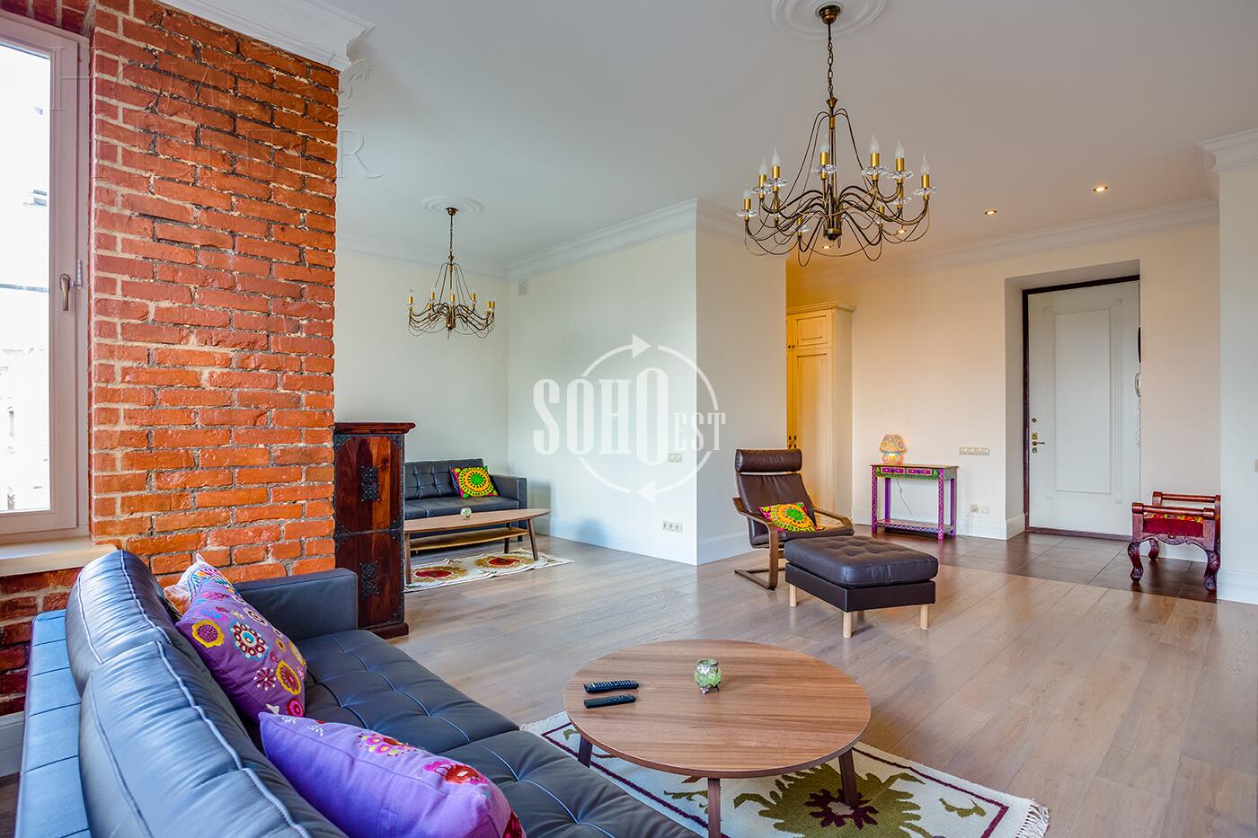 3-КОМН. КВАРТИРА С ОТДЕЛКОЙ 123 М² НА 6 ЭТАЖЕ