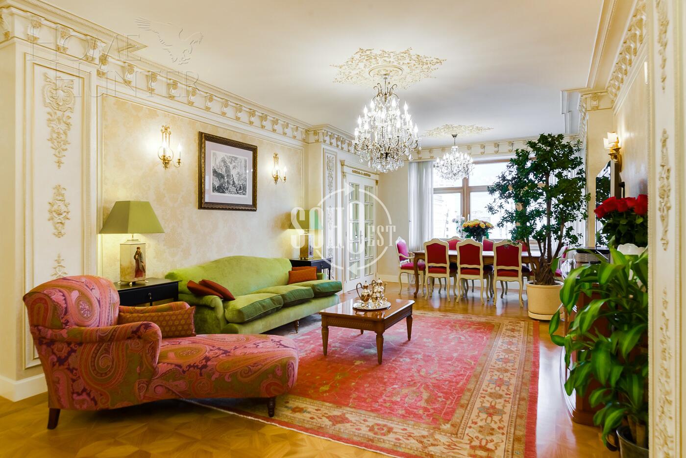 5-КОМН. КВАРТИРА С ОТДЕЛКОЙ 256 М² НА 8 ЭТАЖЕ