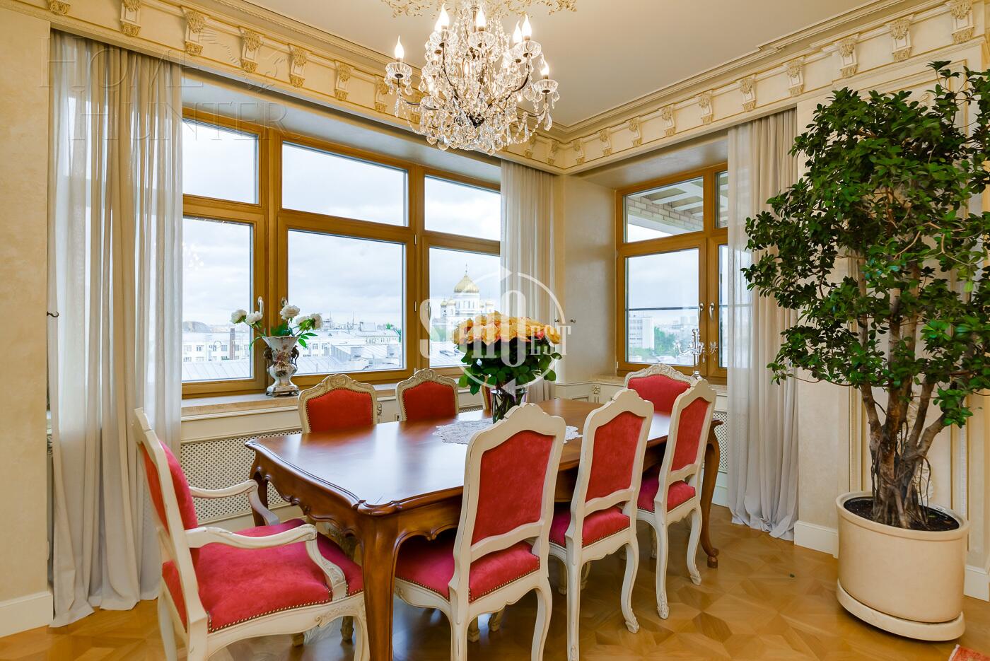 5-КОМН. КВАРТИРА С ОТДЕЛКОЙ 256 М² НА 8 ЭТАЖЕ