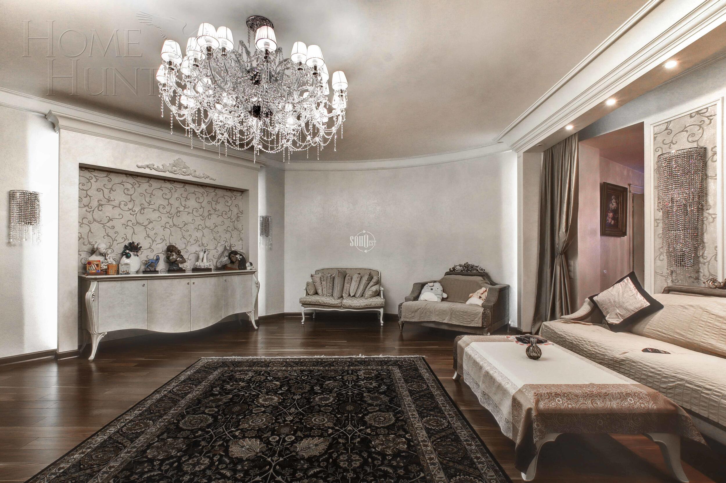 3-КОМН. КВАРТИРА С ОТДЕЛКОЙ 200 М² НА 4 ЭТАЖЕ