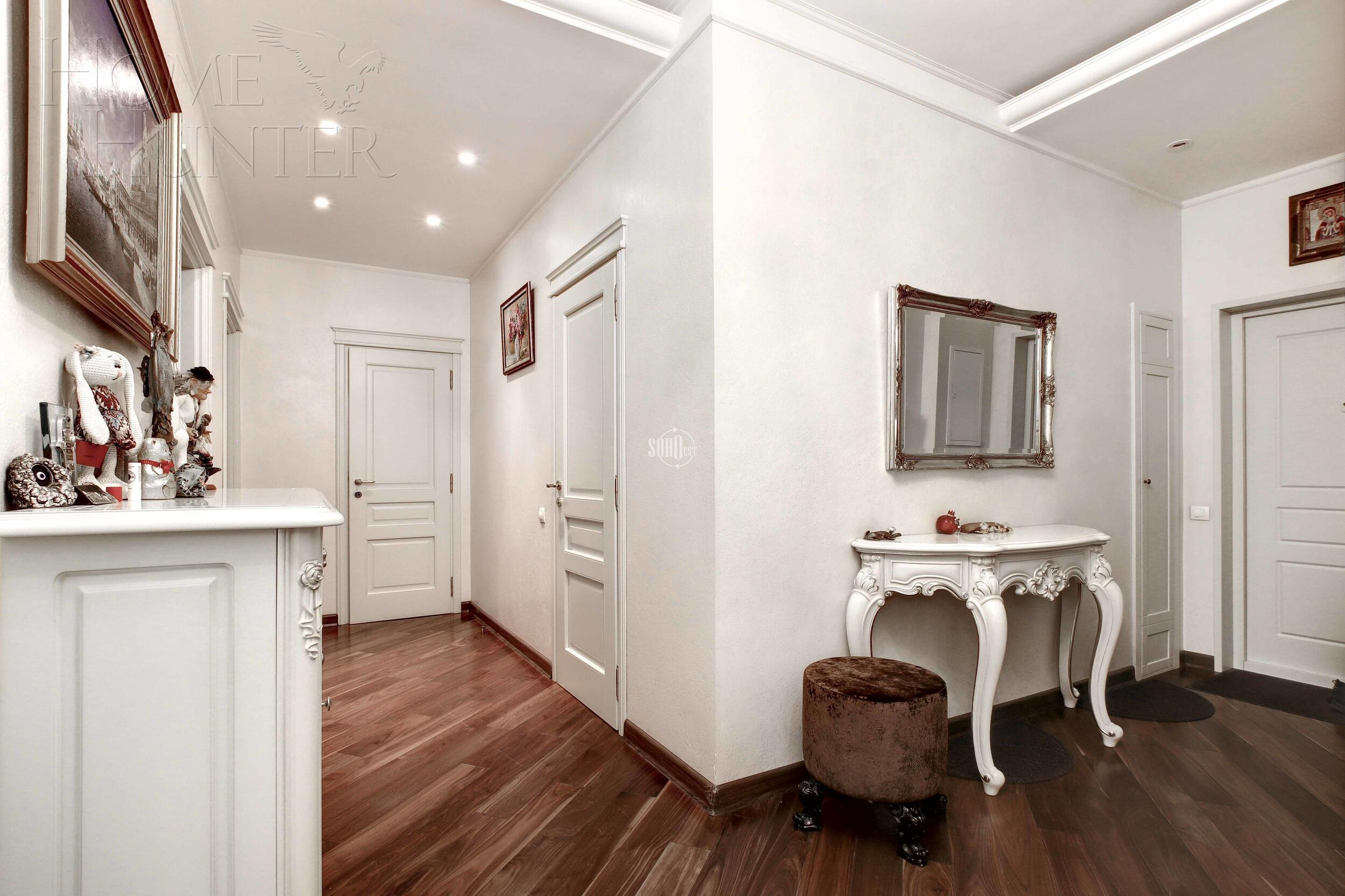 3-КОМН. КВАРТИРА С ОТДЕЛКОЙ 200 М² НА 4 ЭТАЖЕ