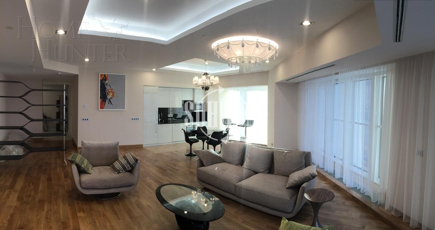 3-КОМН. АПАРТАМЕНТЫ С ОТДЕЛКОЙ 163 М² НА 43 ЭТАЖЕ