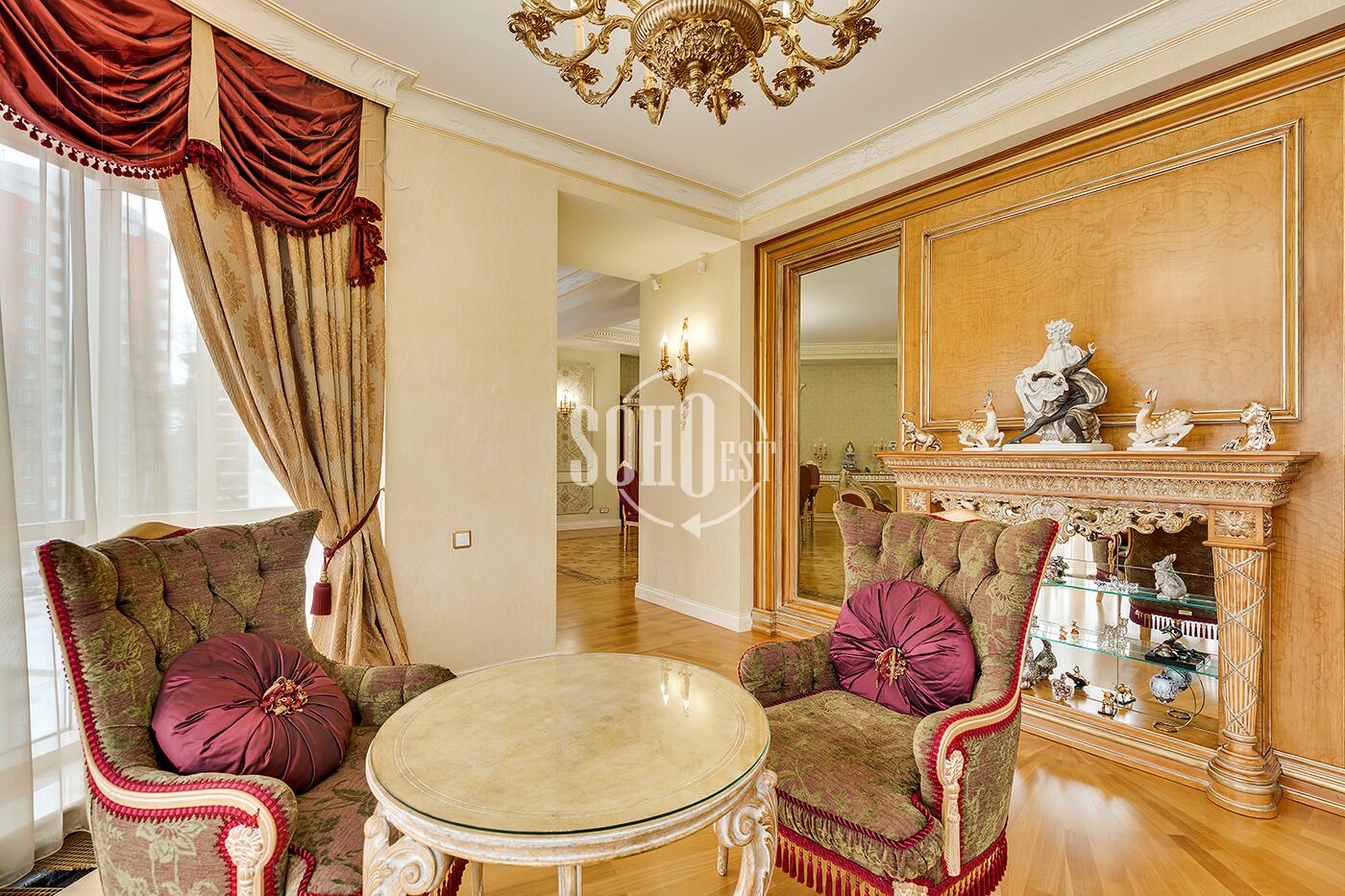 5-КОМН. КВАРТИРА С ОТДЕЛКОЙ 340 М² НА 3 ЭТАЖЕ