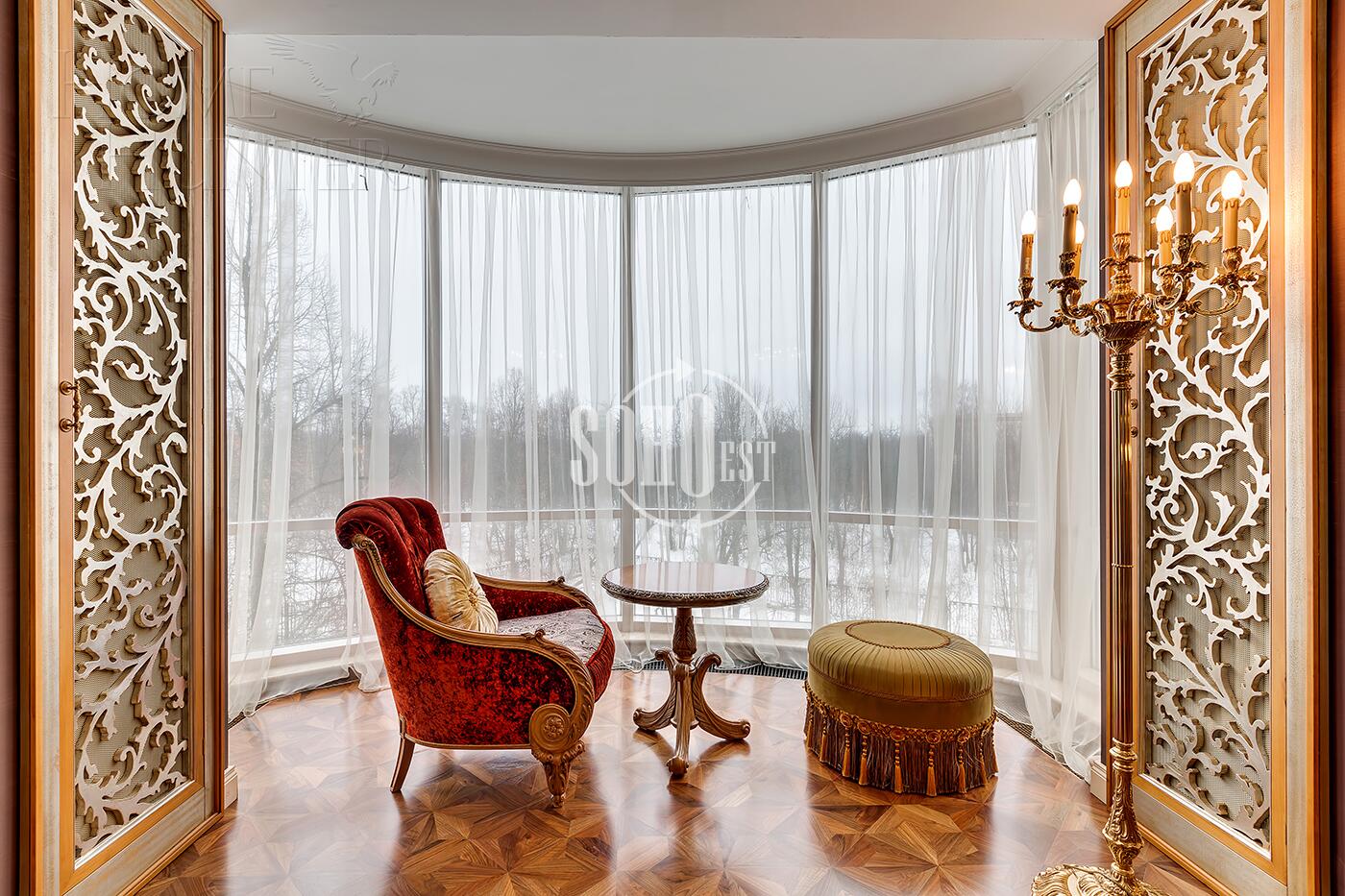 5-КОМН. КВАРТИРА С ОТДЕЛКОЙ 340 М² НА 3 ЭТАЖЕ